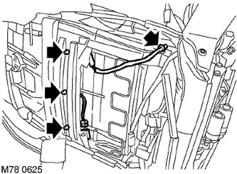 Электропривод регулировки спинки сиденья Range Rover 3